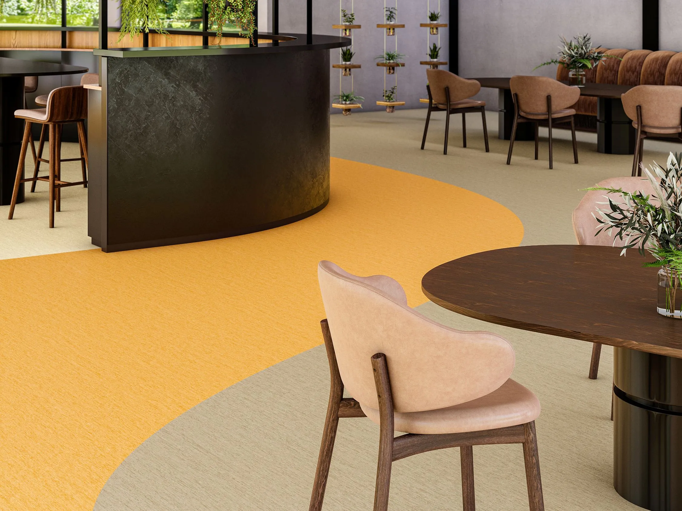 Homogeneous Vinyl Flooring